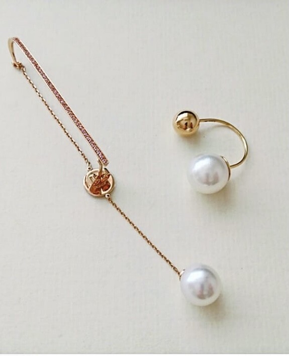 ALESSANDRA DONA パールピアス