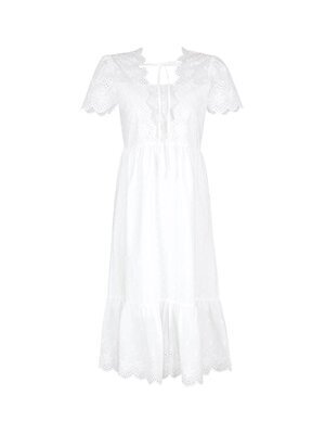 Margarin Fingers eyelet lace dress