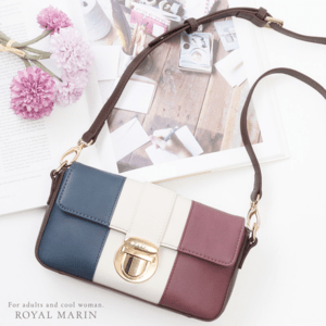 Clelia [Clelia/クレリア] ショルダーバッグ レディース トリコロール ショルダー＆ハンド＆ウエストバッグとして使える 3wayバッグ Riberteシリーズ 【CL-22325】