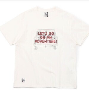 CHUMS レッツゴーオンアンアドベンチャーTシャツ