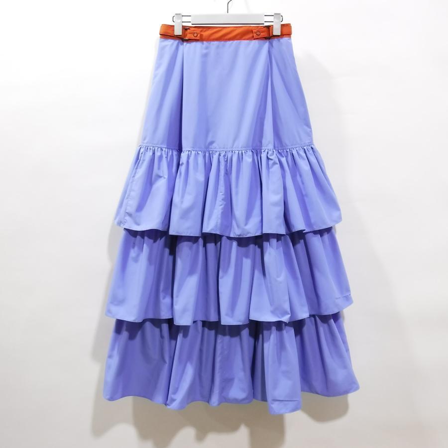 NON TOKYO TYPEWRITER TIERED SKIRT