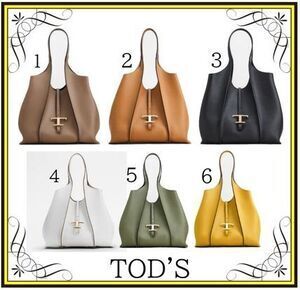 TOD'S 【TOD&amp;#x27;S】タイムレス ショッピングバッグ ミディアム (TOD&amp;#x27;S/ハンドバッグ) XBWTSBA0300Q8EC403  XBWTSBA0300Q8ES410  XBWTSBA0300Q8EB999【BUYMA】