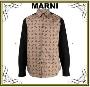 MARNI 【MARNI】コントラストパネル シャツ (MARNI/シャツ) CUMU0024QMUTC045【BUYMA】