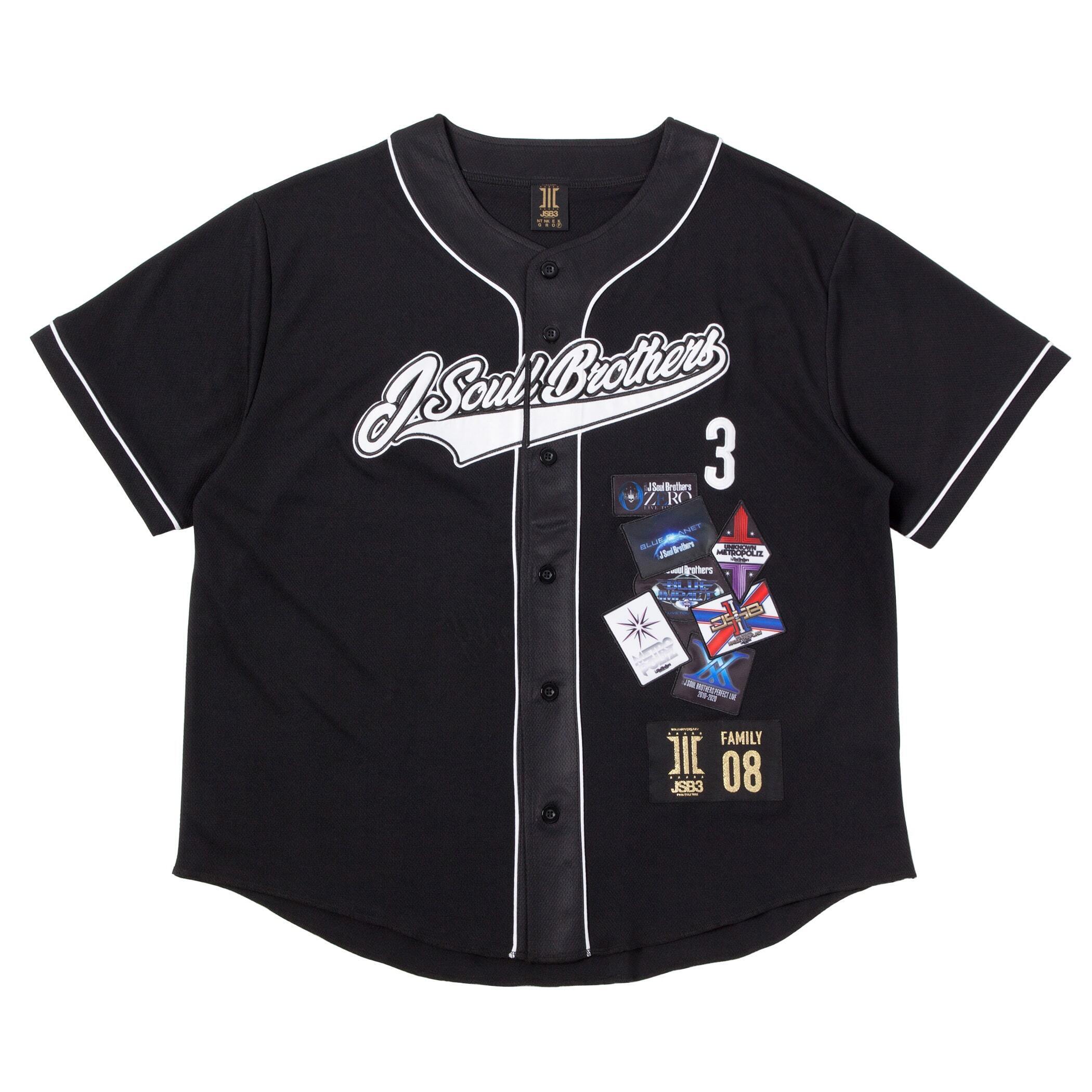 No Bland ELLY produce 10th anniversary J.S.B. ベースボールシャツ