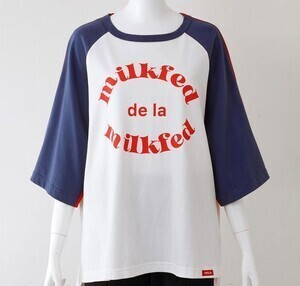 MILKFED. BICOLOR RAGLAN TOP