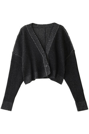 MAISON SPECIAL コットンブークレショートカーディガン