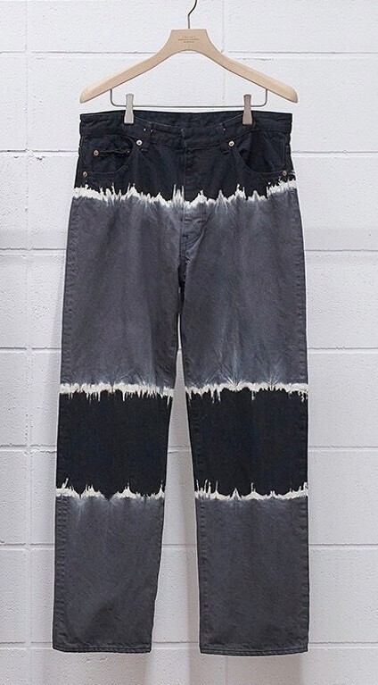 UNUSED 13oz tie dye denim pants