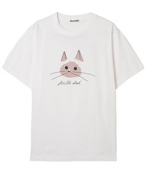 MILKFED. S/S TEE SIAMESE CAT