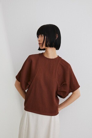STYLEMIXER リップルボリュームトップ