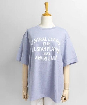 AMERICANA フリーダムスリーブ シームレス プリントT