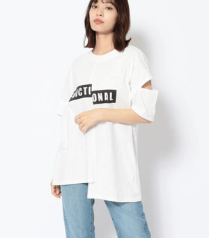 AULA AILA REMAKE PRINT T-SHIRT
