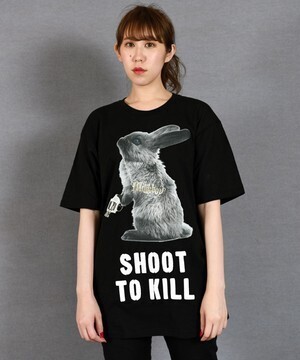 MILK BOY HITMAN RABBIT Tシャツ