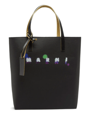 MARNI トライベッカ ロゴ トートバッグ