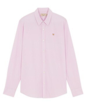 MAISON KITSUNE FOX HEAD EMBROIDERY CLASSIC SHIRT