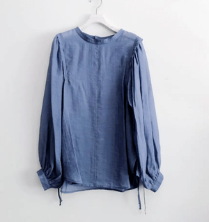 EACH VOLUME SHEER BLOUSE