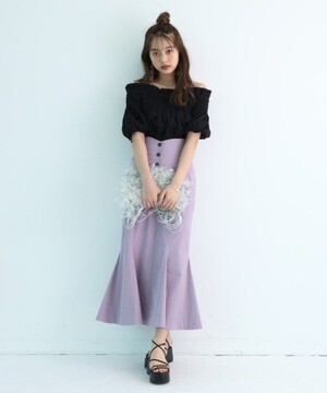 Rirandture ハイウエストマーメイドスカート