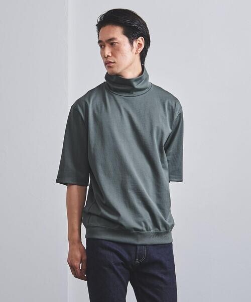 UNITED ARROWS ガスコットン ショートタートルネック