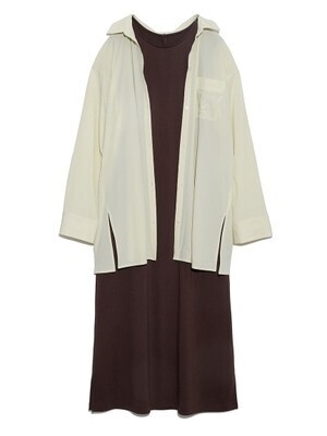 emmi 【emmi atelier】ブラウスセットワンピース