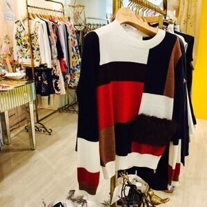Chesty ブロックニット