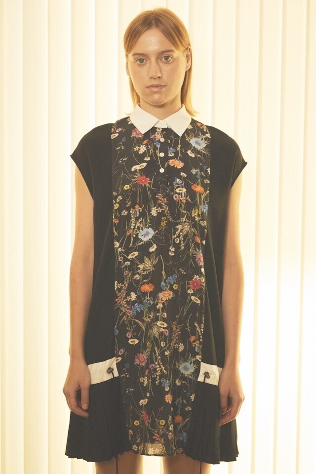 hundred color Flower Print Mini One Pice
