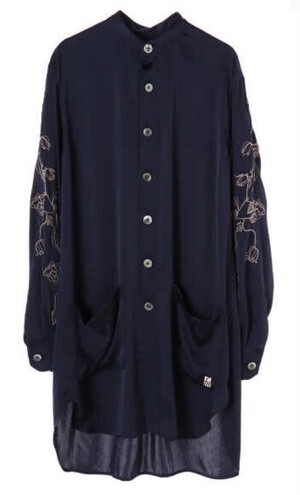 FIT MIHARA YASUHIRO EMBROIDERED LONG SH