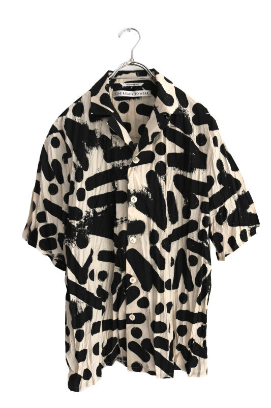 soe "THE PARK GRAFFITTI"PLEATED H/S SHIRT