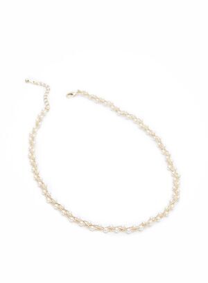 ROOM pearl deco necklace