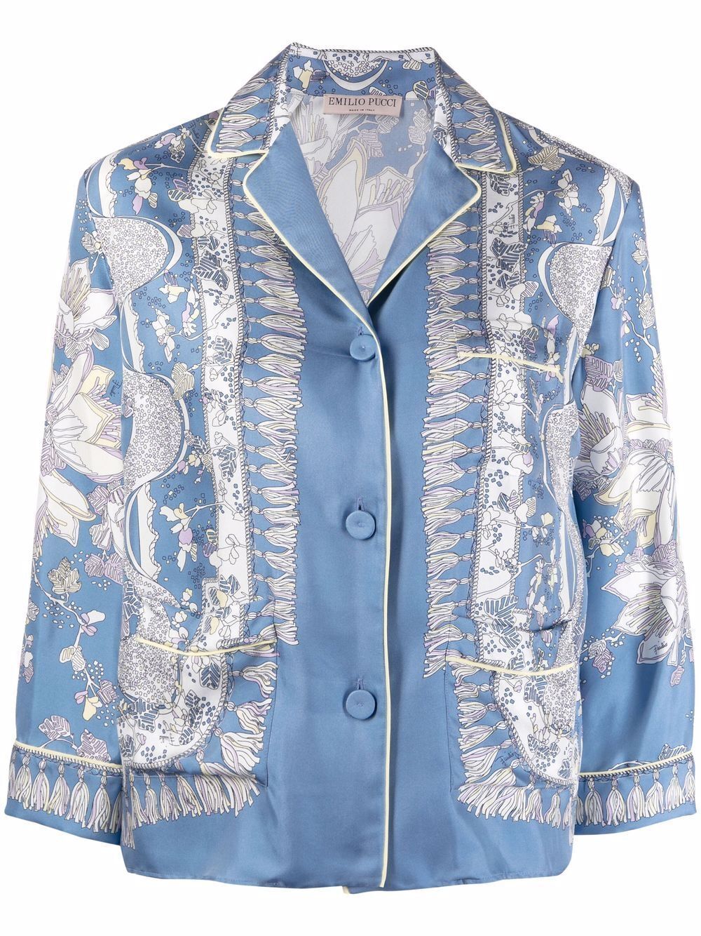 Emilio Pucci Rugiada シルクシャツ