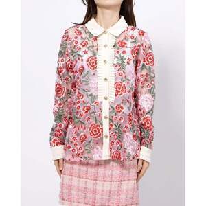 sister jane Formal Embroidered Blouse