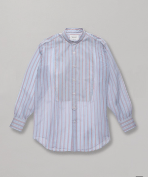 beautiful people sheer stripe tuxedo shirt