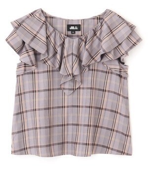 JILLSTUART レトロチェックブラウス