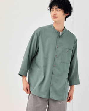 GLOBAL WORK カイテキシャツ7分袖