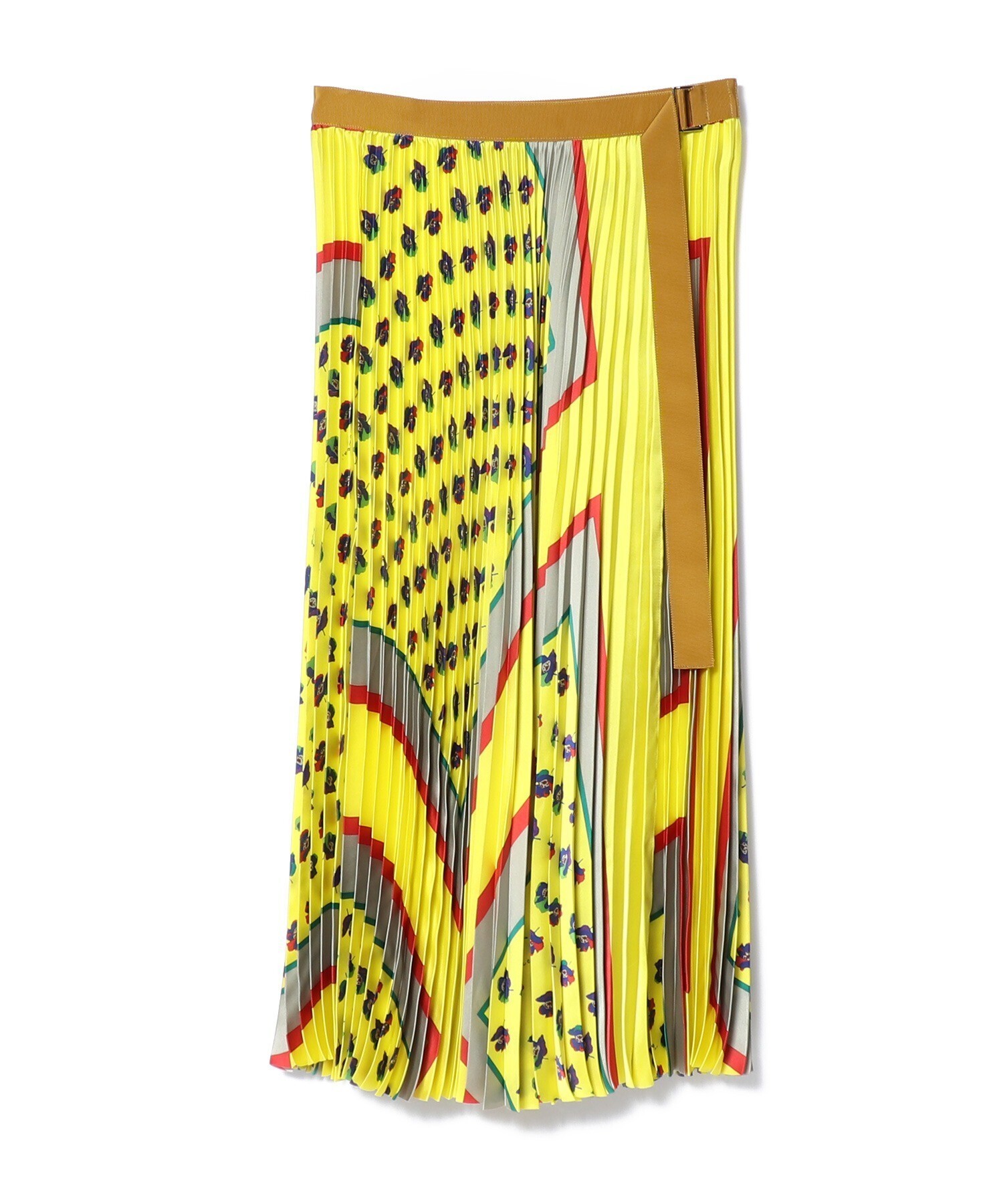 sacai プリーツスカート