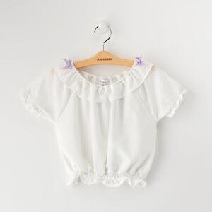 POMONA KISS シフォンTシャツ