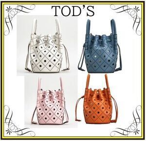TOD'S 【TOD’S】レザー バケットバッグ マイクロ (TOD&amp;#x27;S/ハンドバッグ) XAWAOZ62301RORB015  XAWAOZ62301RORG616  XAWAOZ62301RORM423【BUYMA】