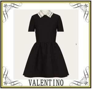 VALENTINO 【VALENTINO】クレープクチュールドレス ワンピース (VALENTINO/ワンピース) WB3VAWL11CF0NA【BUYMA】