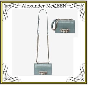 Alexander McQueen 【ALEXANDER McQUEEN】ミニ ジュエルド サッチェル (alexander mcqueen/ショルダーバッグ・ポシェット) 809953263【BUYMA】