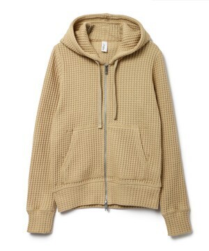 Seagreen BIG WAFFLE HOODIE