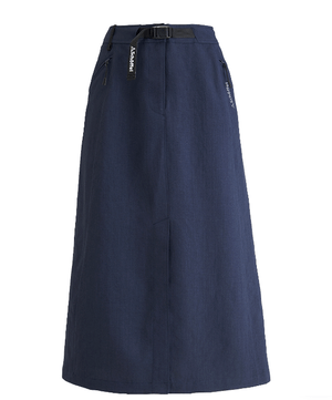 schoffel リネンライクロングスカート