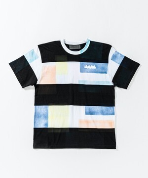 ACANTHUS muta Block Border Tee
