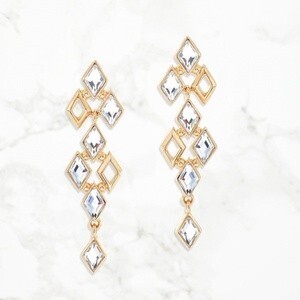 Grosse Glace Glitter クリアカラー ピアス