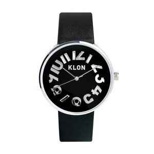 KLON KLON HIDE TIME BLACK【BLACK SURFACE】Ver.SILVER 40mm