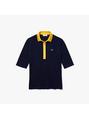 LACOSTE コントラストカラーポロシャツ