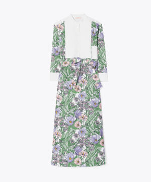 Tory Burch ビブフロント プリント カフタン