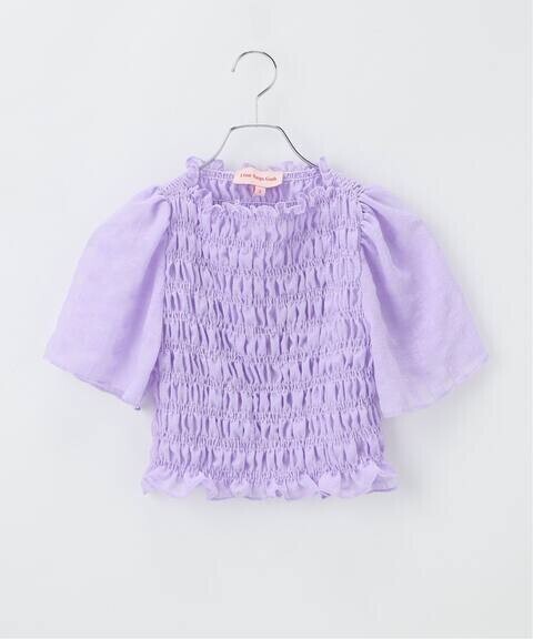 Lisa says gah CHIARA SMOCKED TOP