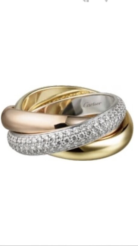 Cartier TRINITY RING, CLASSIC トリニティ