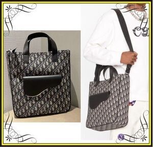 Dior 【Dior】 SADDLE トートバッグ (Dior/トートバッグ) 1ADSH175YKS_H05E【BUYMA】