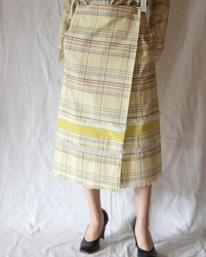 AKANE UTSUNOMIYA PANELED SKIRT
