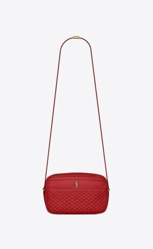 SAINT LAURENT カメラバッグ“ヴィクトワール”(ラムスキン)