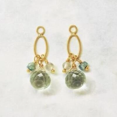 お茶会♡にゃんことティーポット アシメピアス/イヤリング/チャーム 